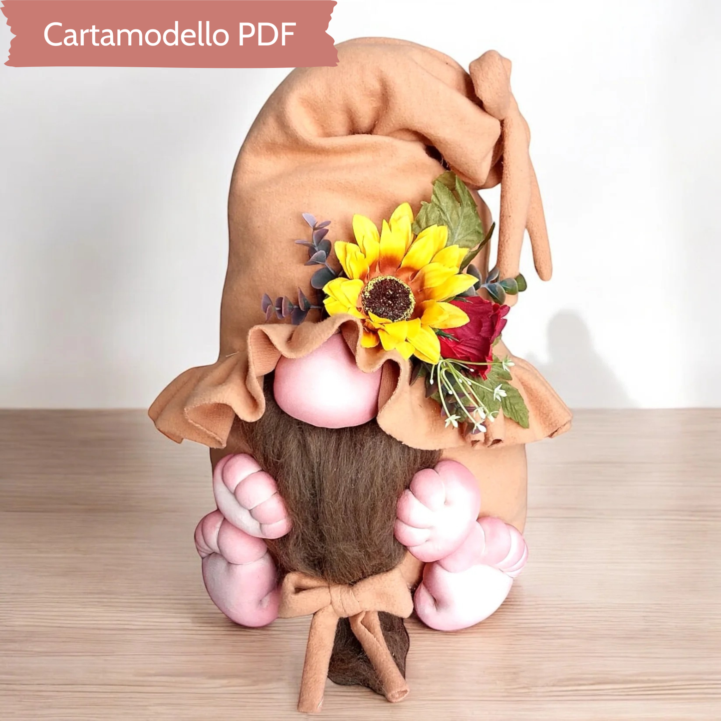 Cartamodello Gnomo Fermaporta