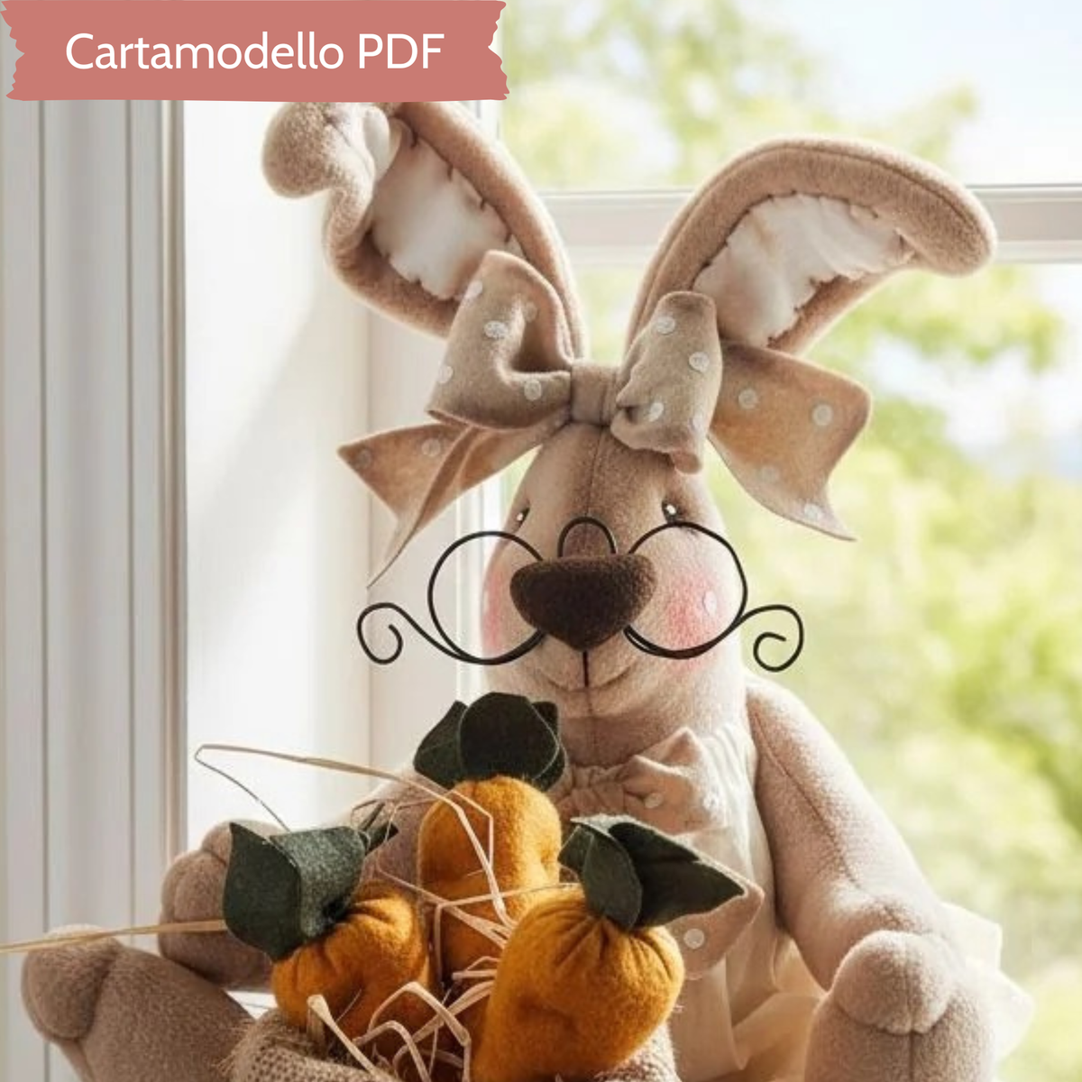 Cartamodello Coniglia Carol