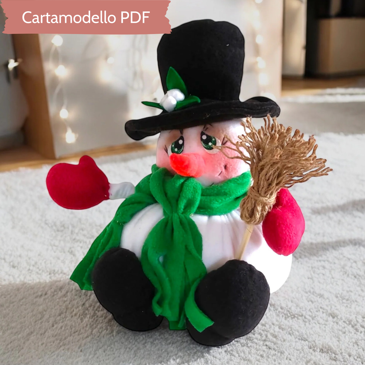 Cartamodello Pupazzo di Neve