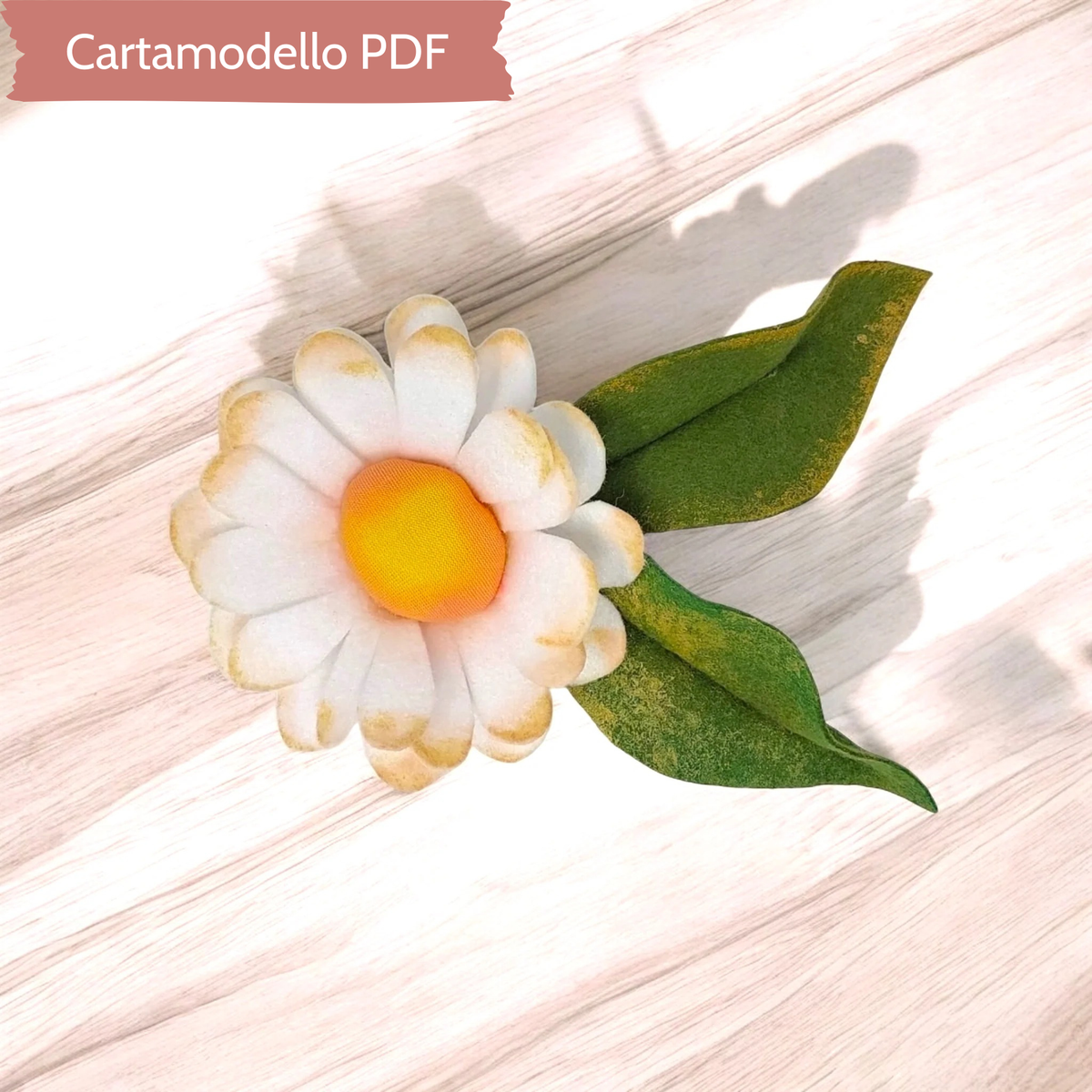 Cartamodello Fiore Margherita