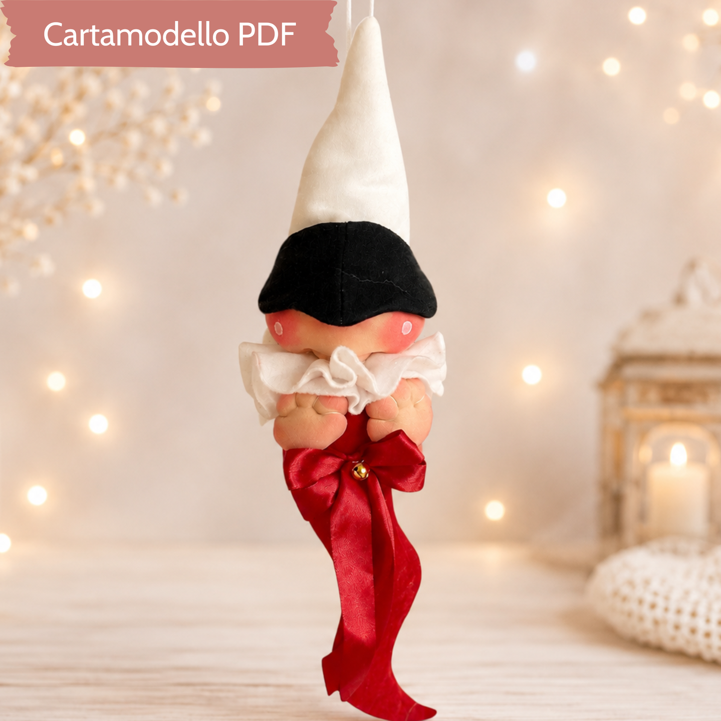 Cartamodello Bambolenka Napoli Pulcinella