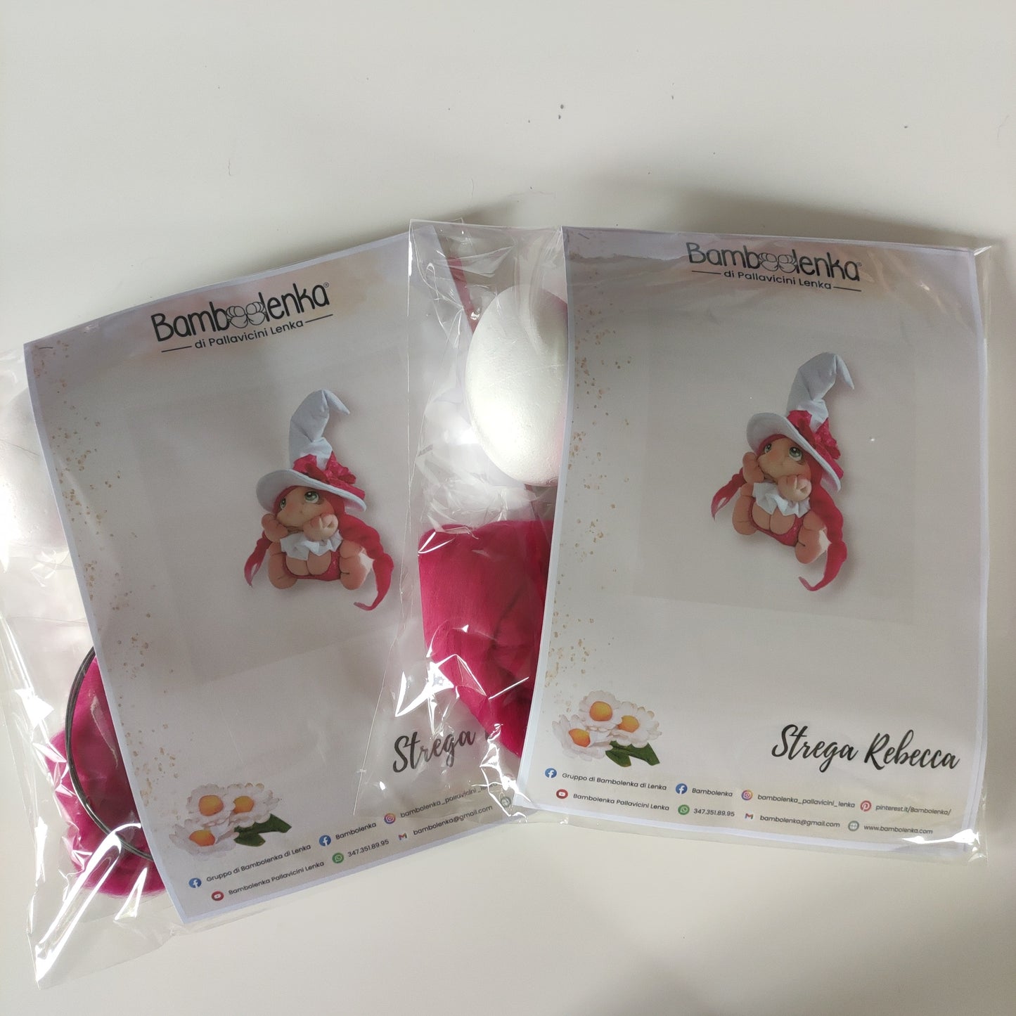 Kit Completo Strega Rebecca (Tutorial incluso)