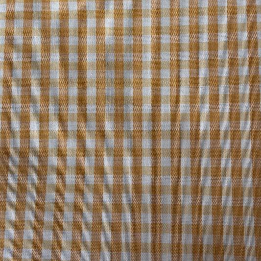 Cotone / Quadretti ocra