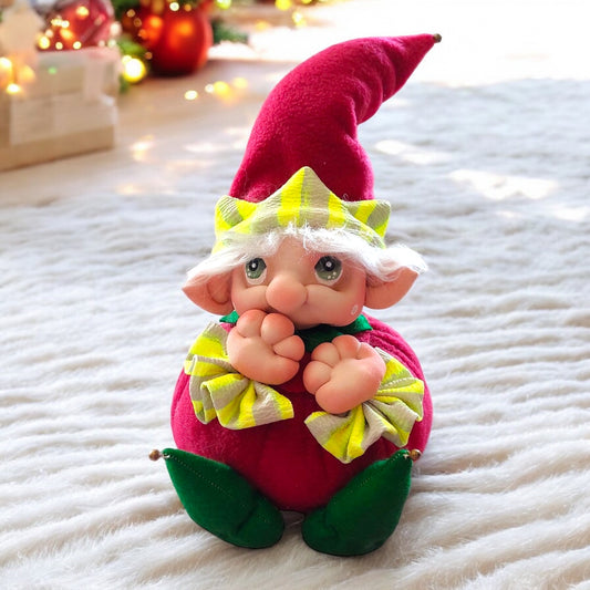 Cartamodello Elfo Natale