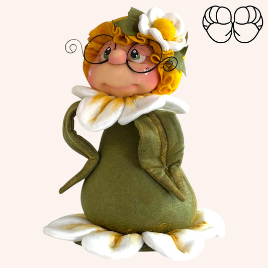 Cartamodello Fermaporta Margherita