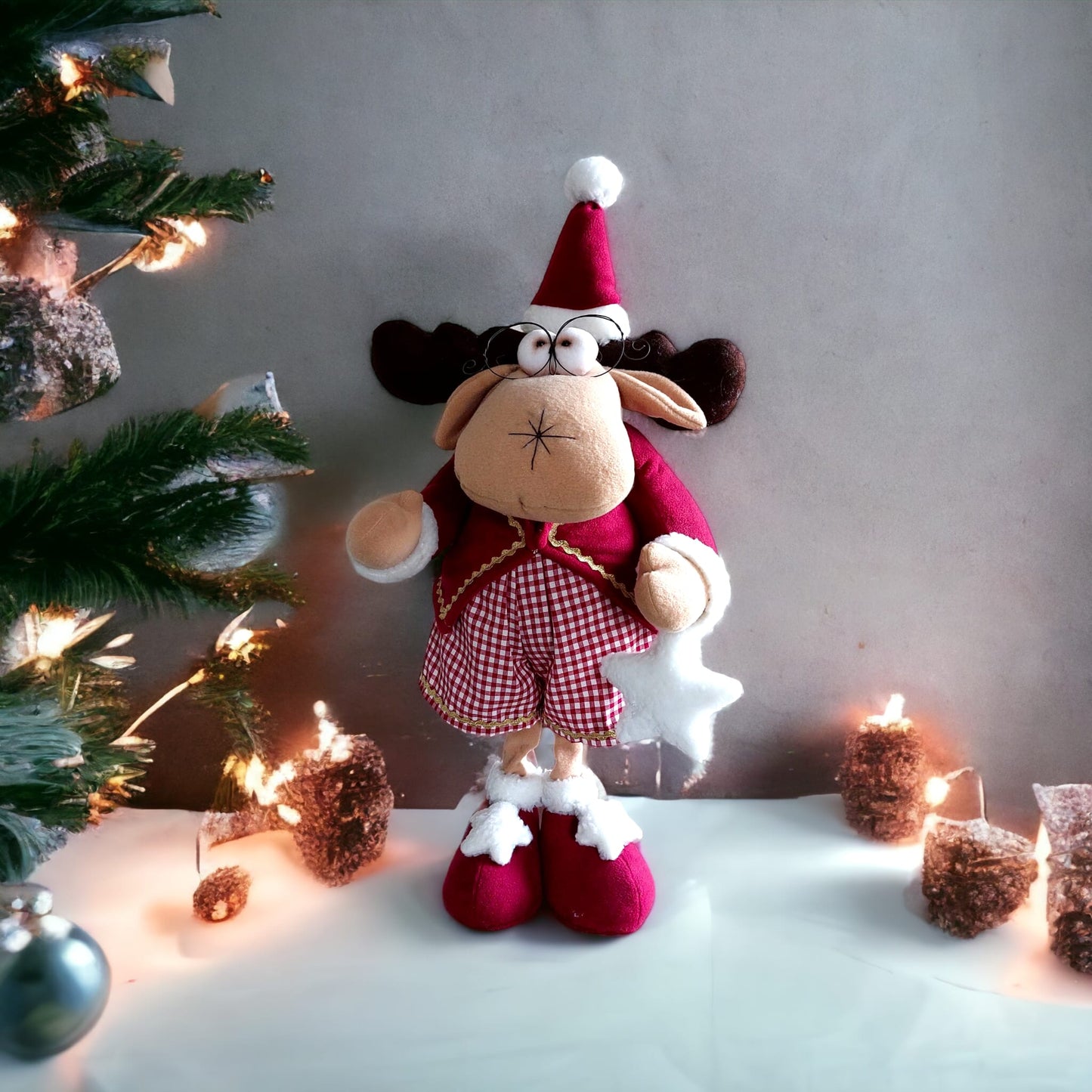 Cartamodello Renna con la struttura