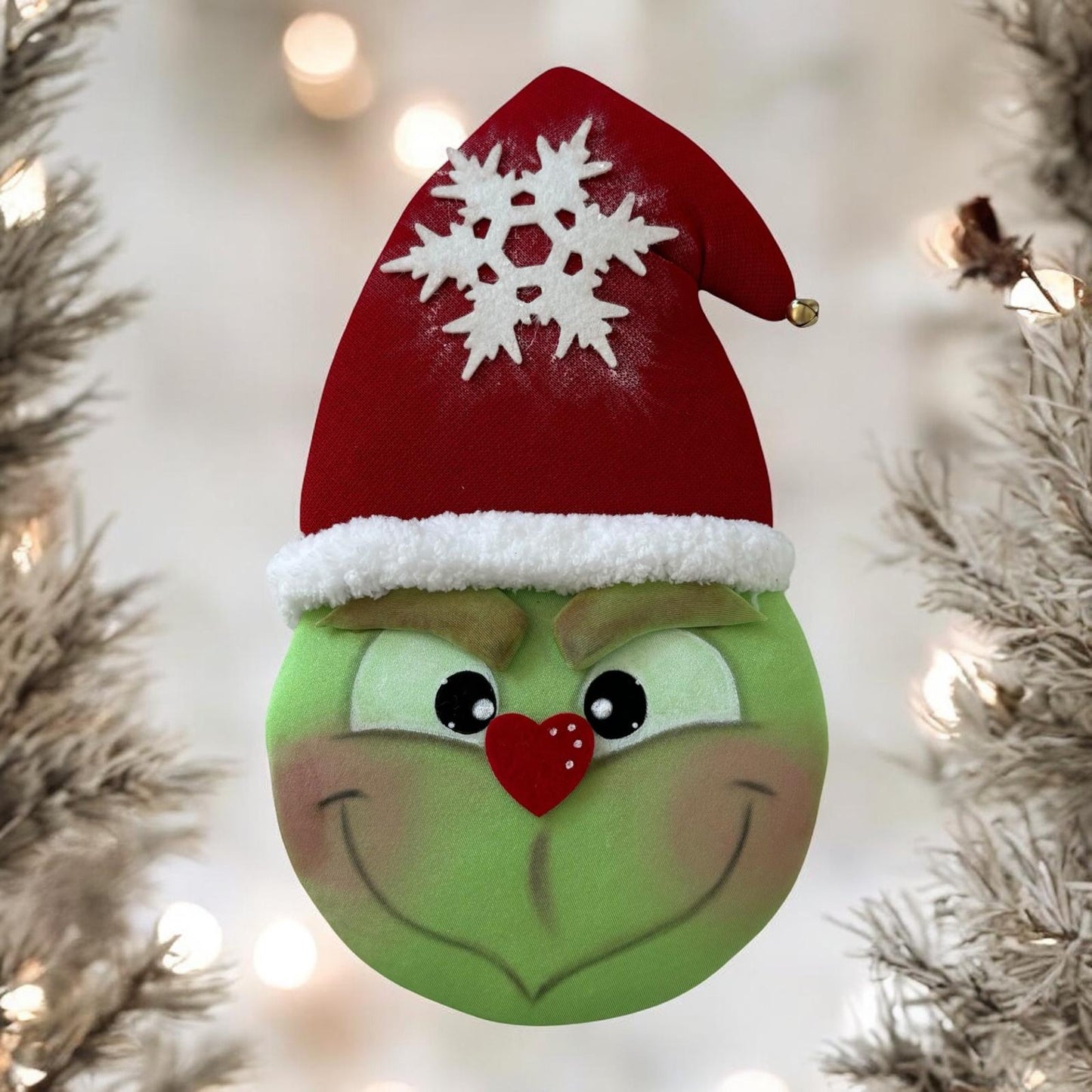 Cartamodello Grinch Tecnica Cartone