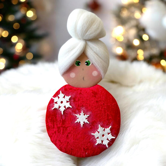 Cartamodello Bambolina Tecnica Cartone