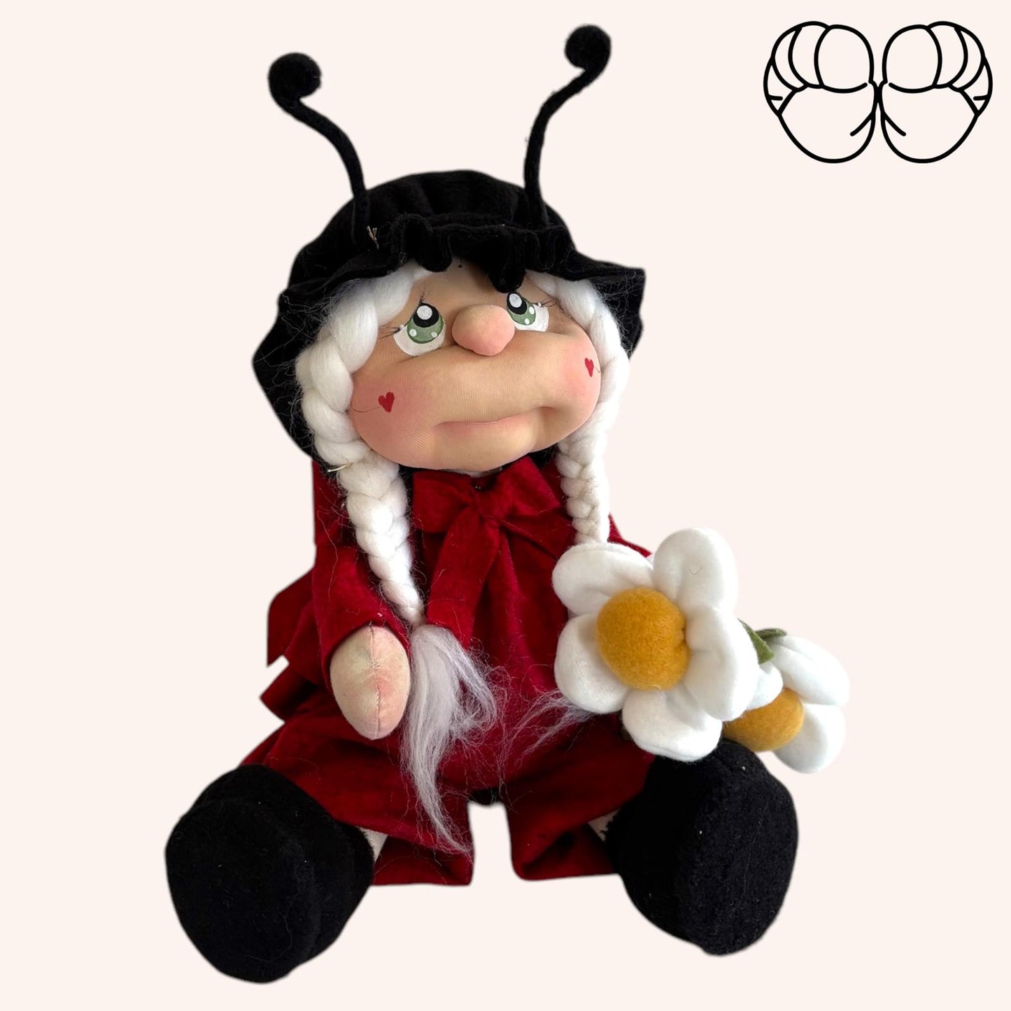 Cartamodello Coccinella Piccola