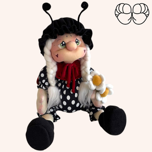 Cartamodello Coccinella Gande