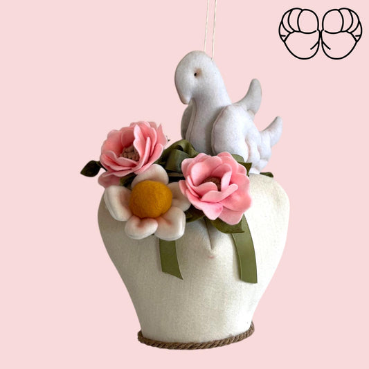 Cartamodello Campanella con Colomba