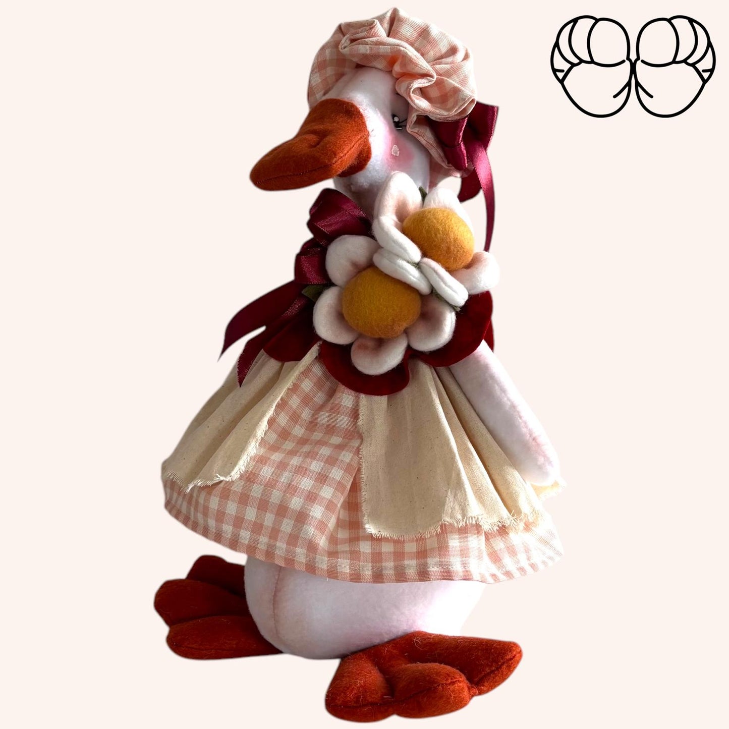 Cartamodello Papera Bellina