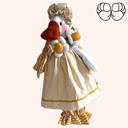 Cartamodello Papera Portasacchetti