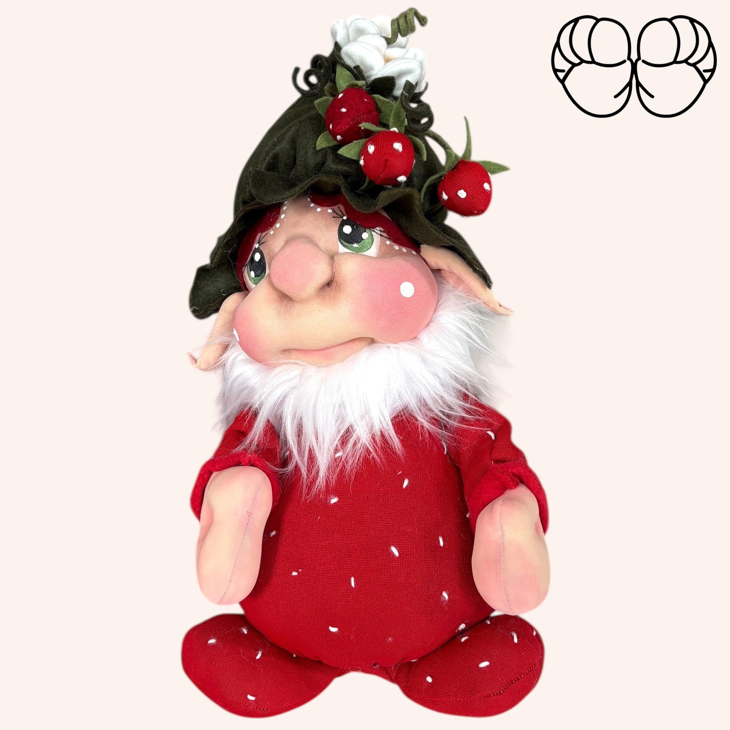 Cartamodello Gnomo Fra - Goloso