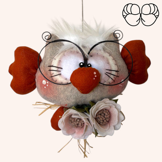 Cartamodello Gufo da appendere