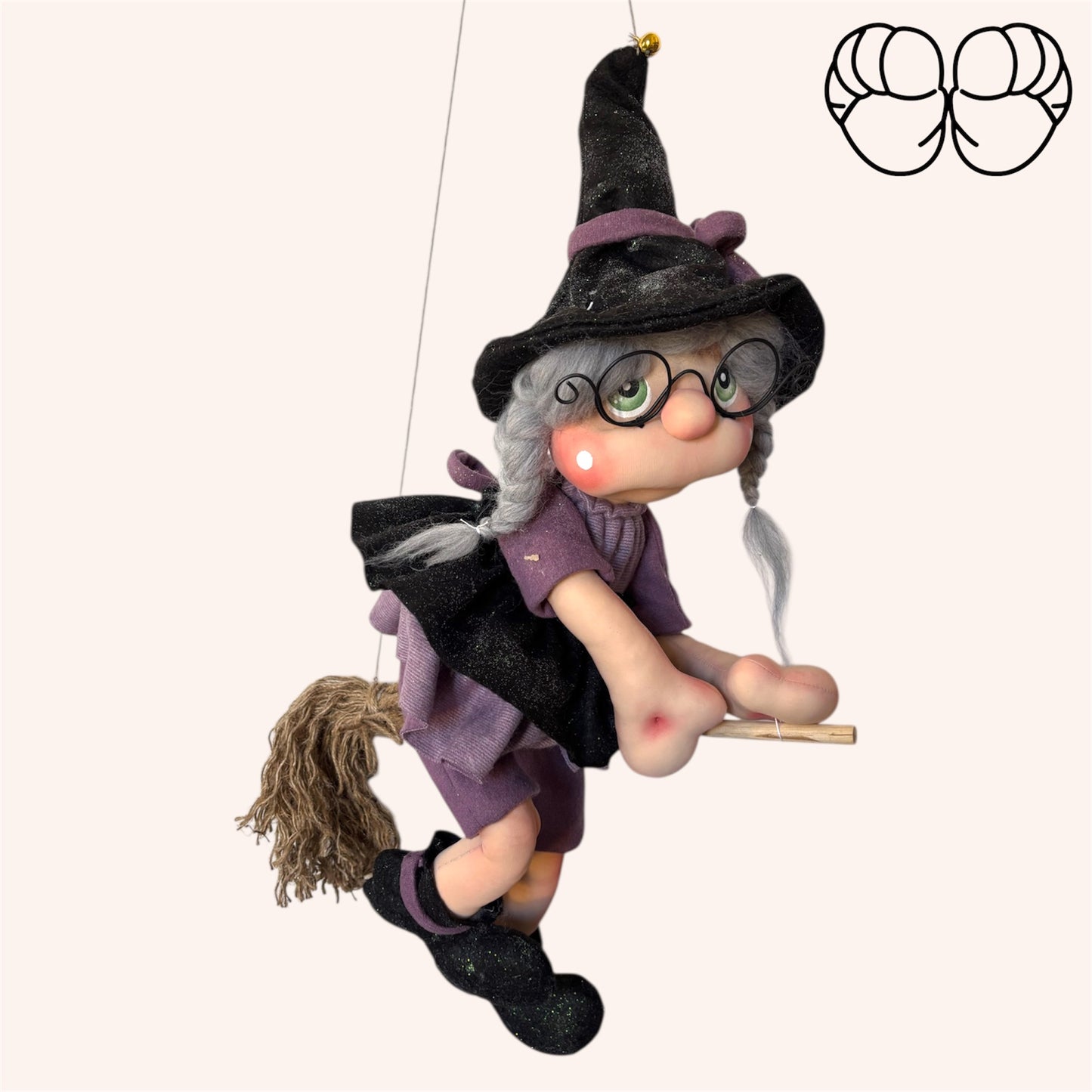 Cartamodello Befana Mistery