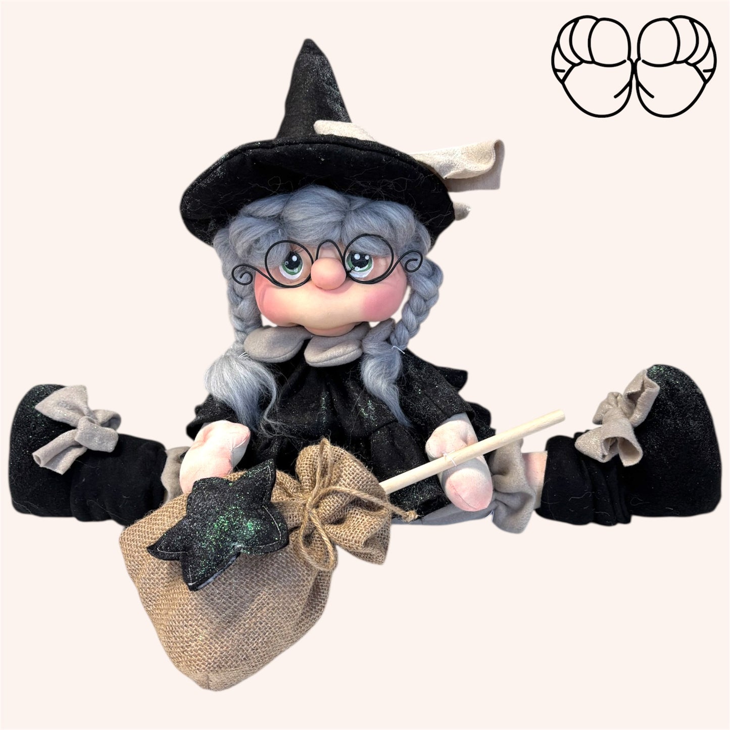 Cartamodello Befana Norah