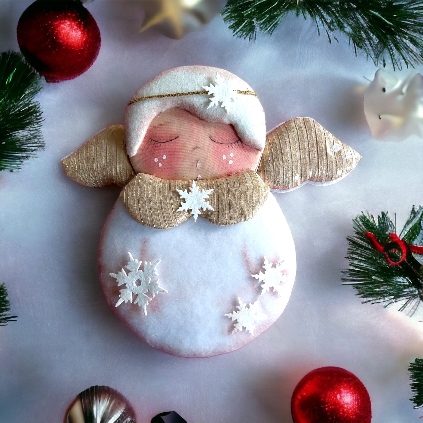 Cartamodello Angelo Tecnica Cartone