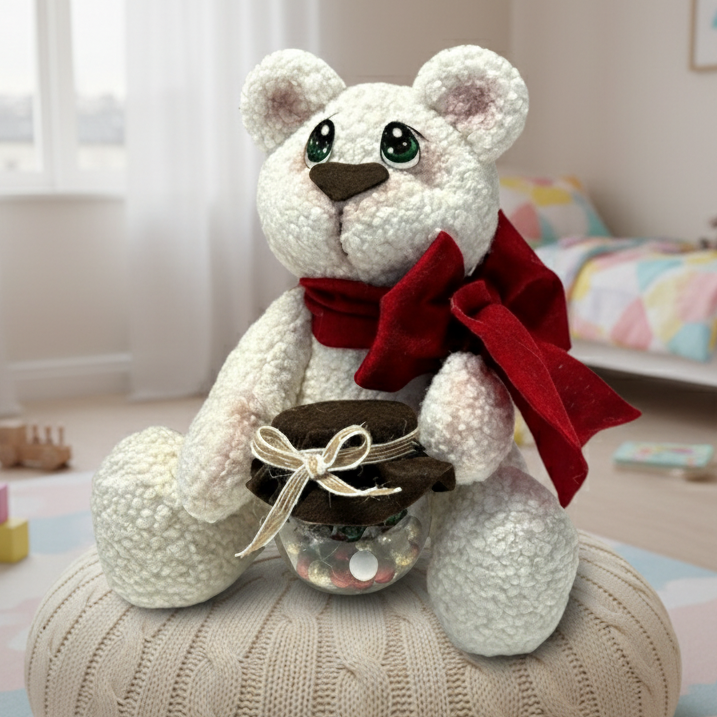 Cartamodello Christmas Time Teddy