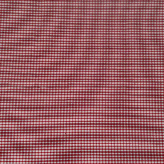 Cotone / Quadretti rosso
