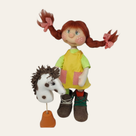 Cartamodello Pippi Calze Lunghe