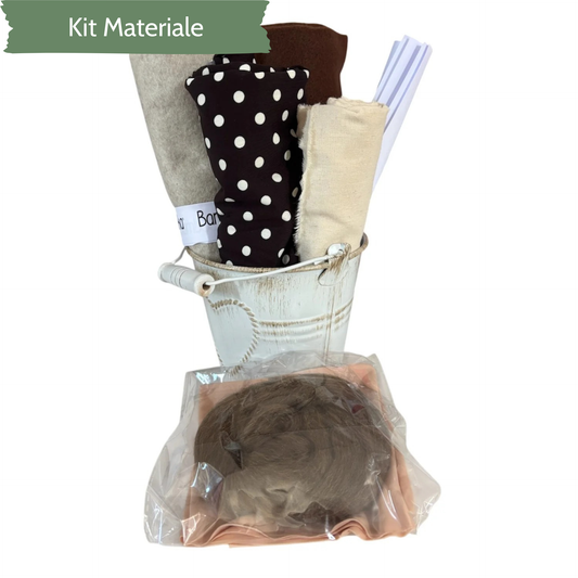 Kit Secchiello / Pois Marrone
