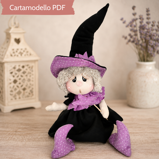Cartamodello Strega Violetta