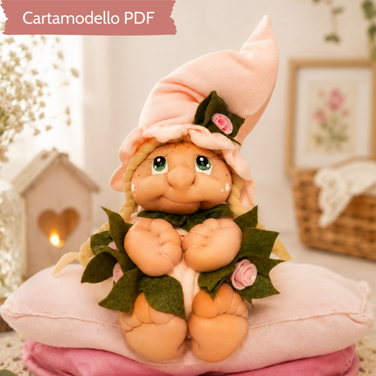 Cartamodello Elfa Rosa