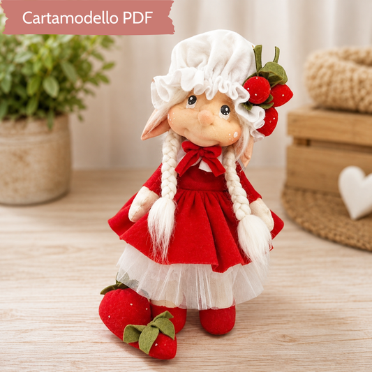 Cartamodello Fragola