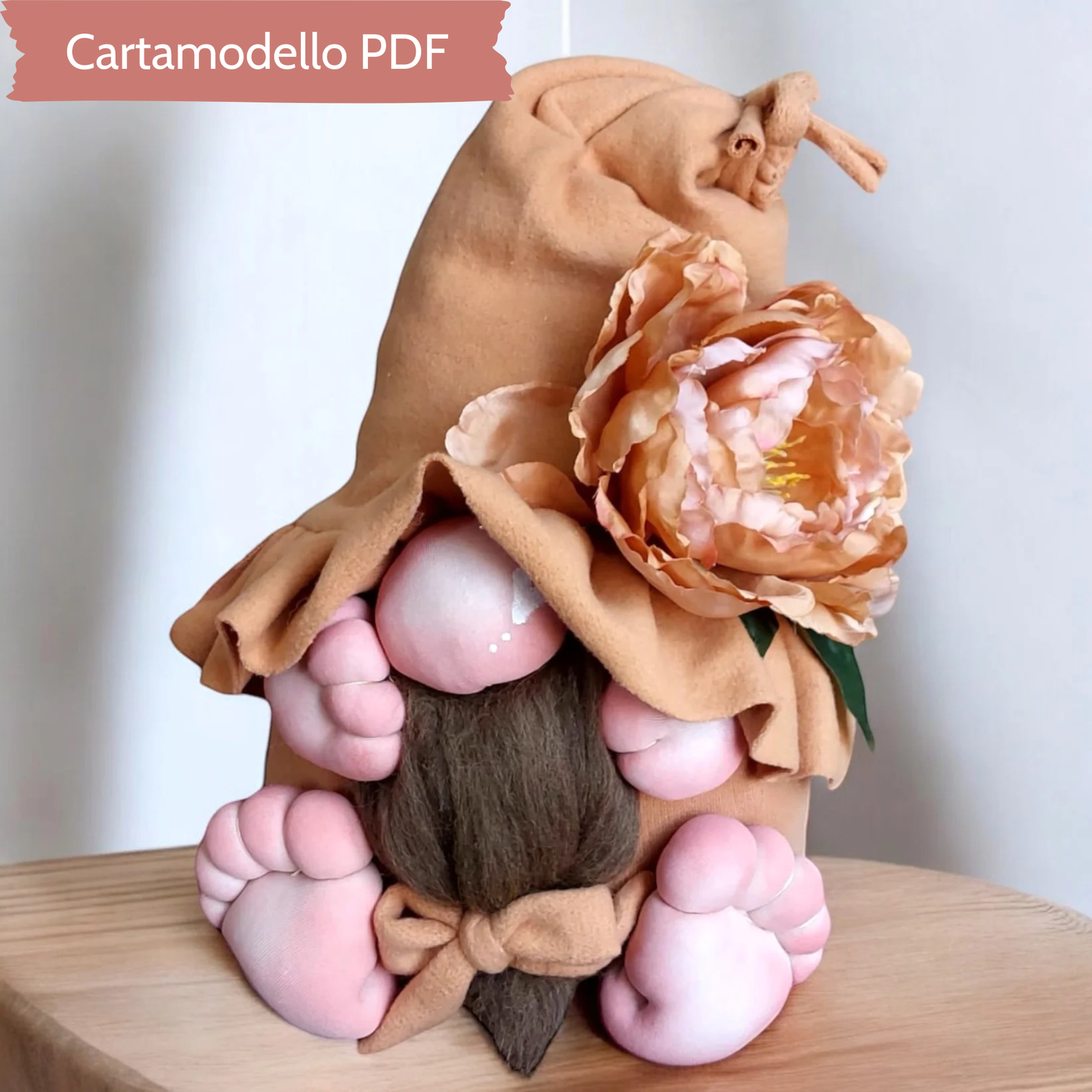 Cartamodello Gnomo Fermaporta