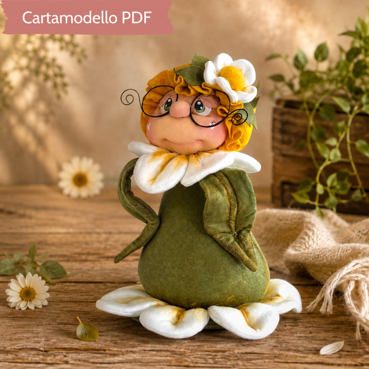 Cartamodello Fermaporta Margherita