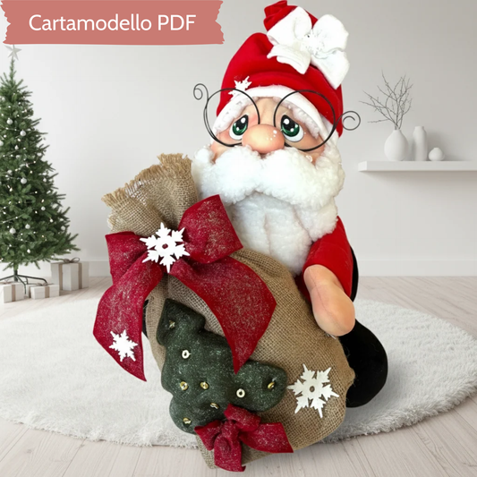 Cartamodello Babbo Saccoccio