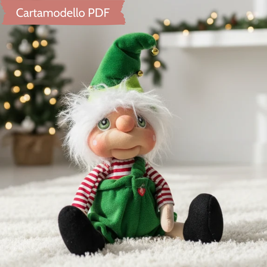 Cartamodello Elfo Christmas Time