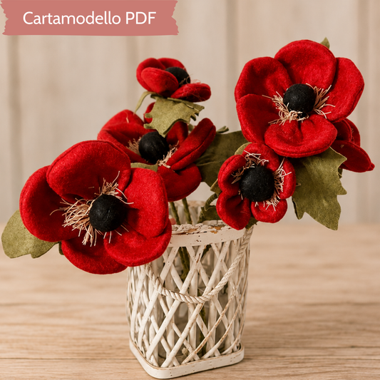 Cartamodello Papavero