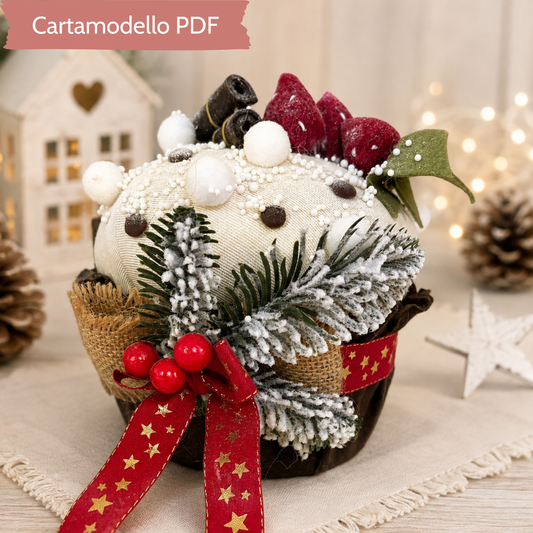 Cartamodello Centro Tavola Panettone