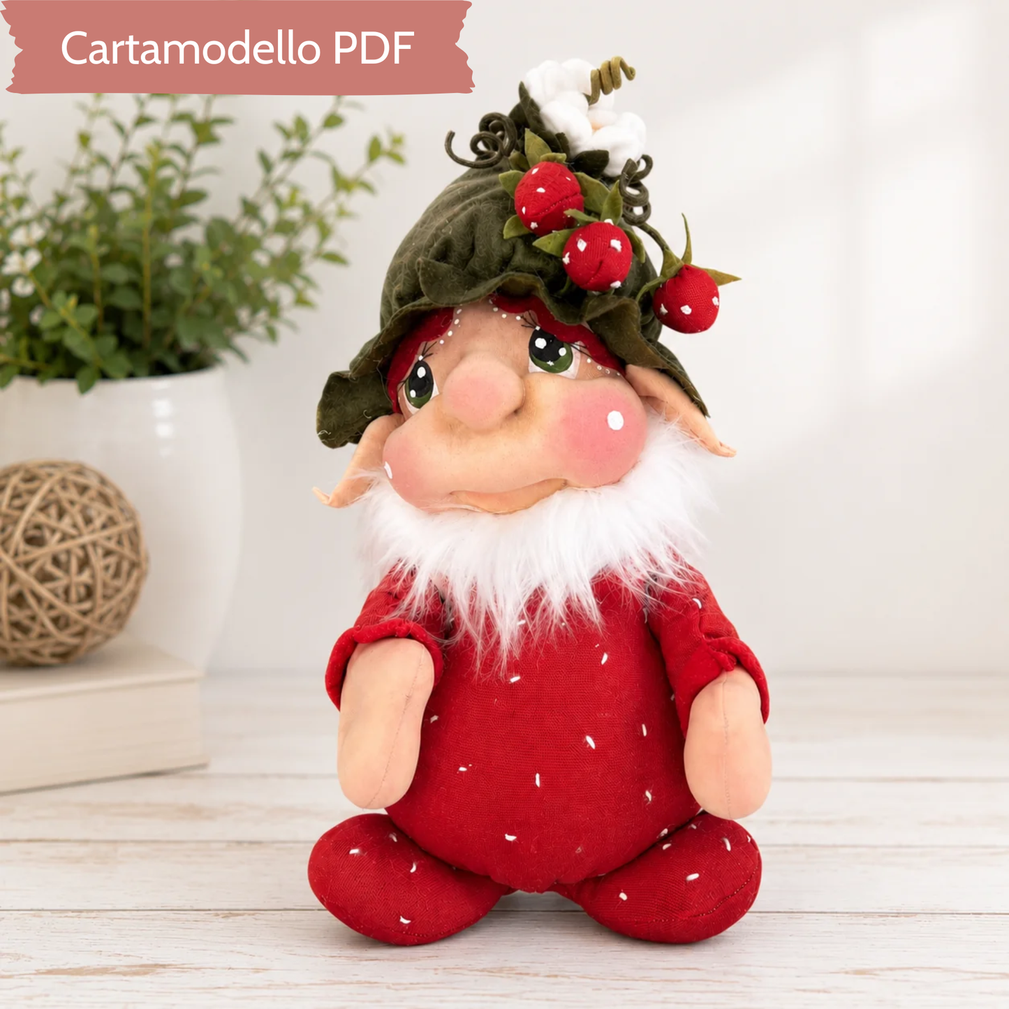 Cartamodello Gnomo Fra - Goloso