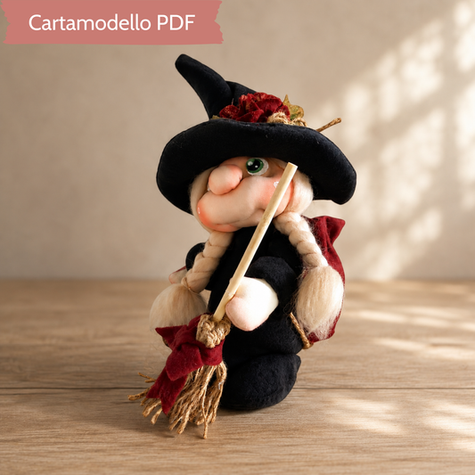 Cartamodello Befanella con zainetto