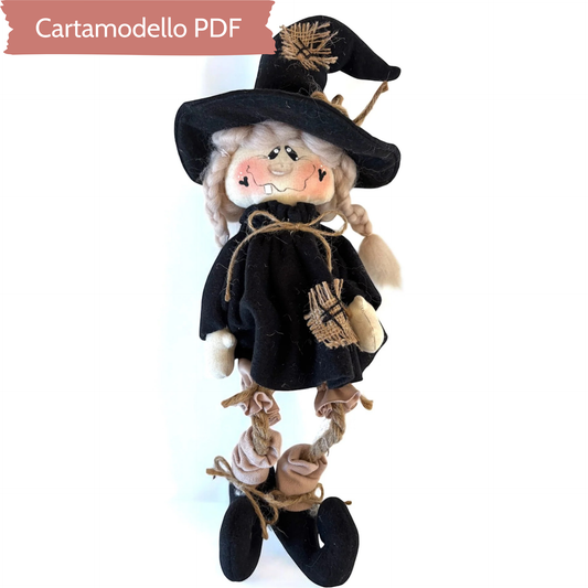 Cartamodello Befana Gertrude