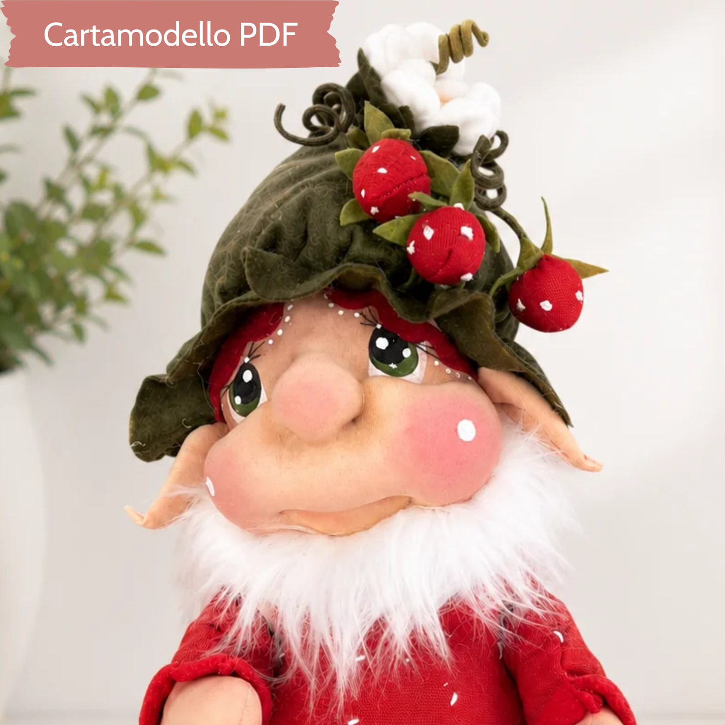 Cartamodello Gnomo Fra - Goloso
