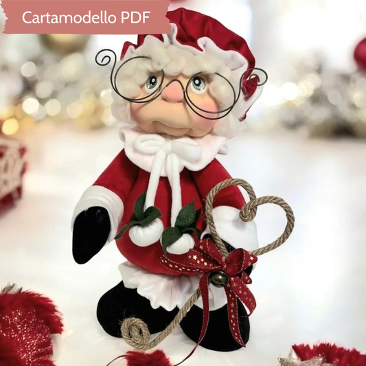 Cartamodello Nonna Natale