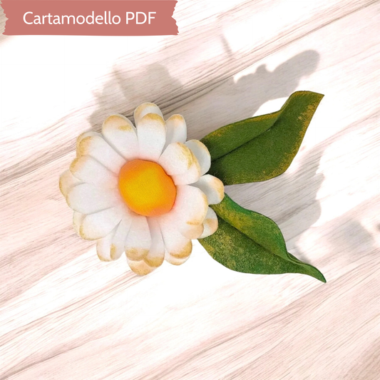 Cartamodello Fiore Margherita