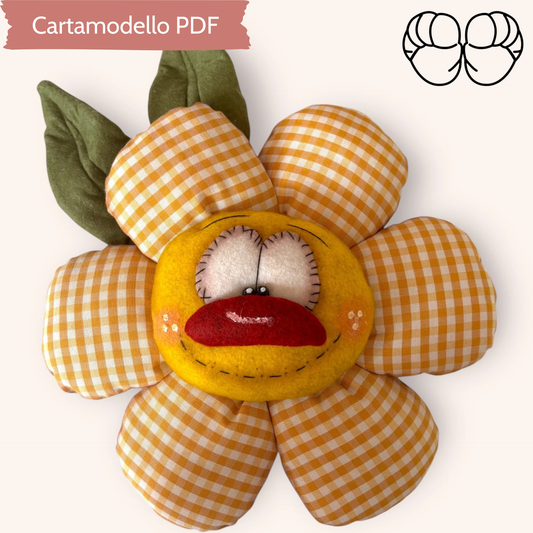 Cartamodello Fiore grande Spiritoso