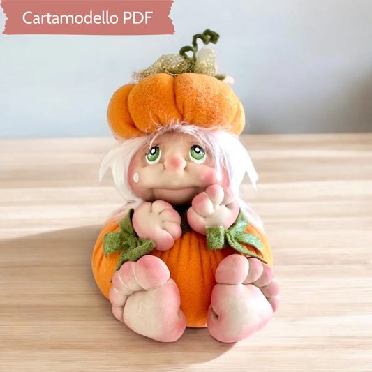Cartamodello Bambola base Zucca