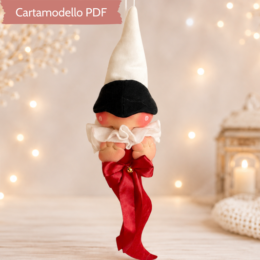 Cartamodello Bambolenka Napoli Pulcinella