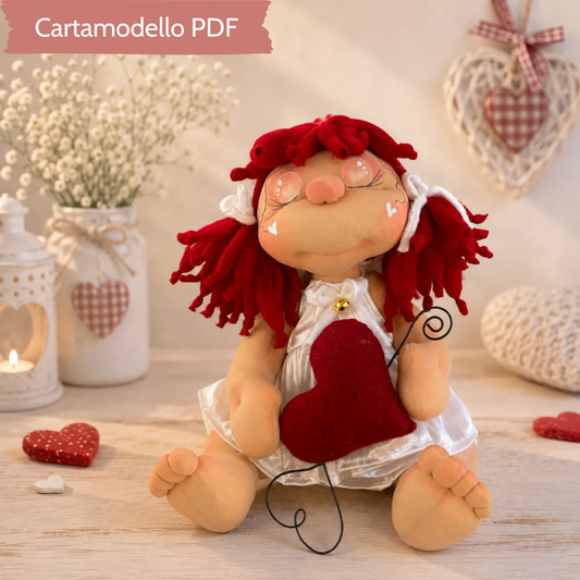 Cartamodello Cupido Valentina