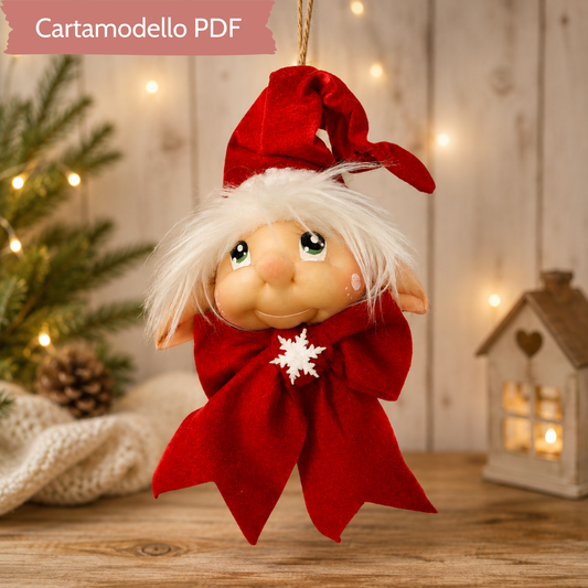 Cartamodello Elfo su Fiocco