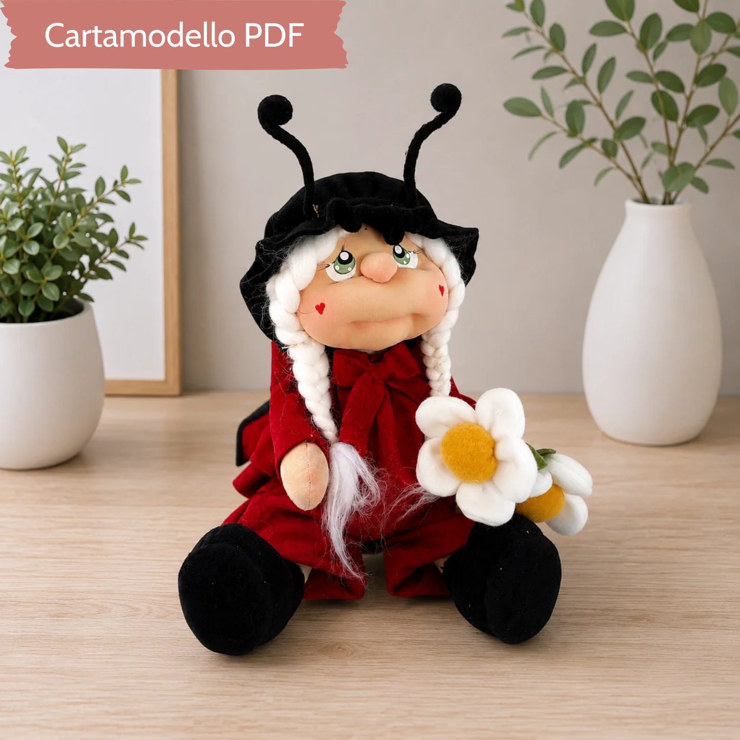 Cartamodello Coccinella Piccola