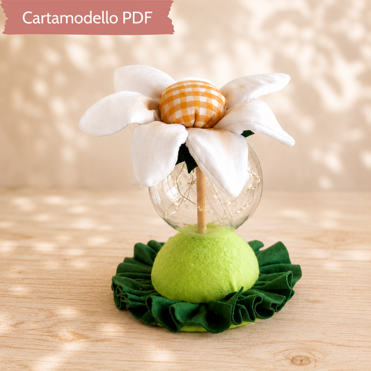 Cartamodello Lampada Margherita