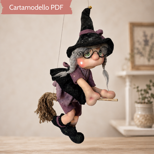Cartamodello Befana Mistery