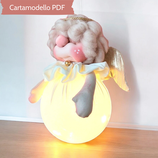 Cartamodello Angelo su palla